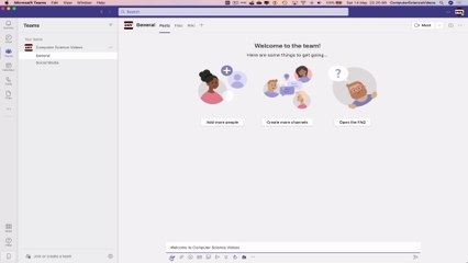 Easily Start a New Team Conversation on Microsoft Teams with Your Mac 💻