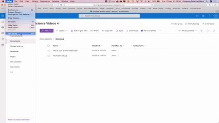 How to LOCATE Your Video or Photo on SharePoint from Microsoft Teams Using a Mac - Basic Tutorial