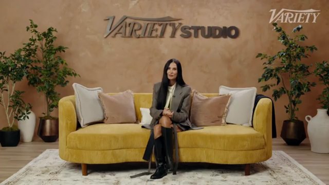 Demi Moore on Working with Margaret Qualley in 'The Substance' | Variety Studio at TIFF 2024