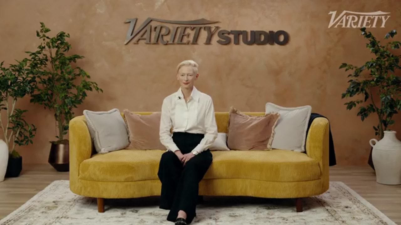 Tilda Swinton on the '18-and-a-Half-Minute' Standing Ovation for 'The Room Next Door' at the Venice Film Festival | Variety Studio at TIFF 2024