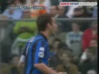 Del Piero sur passes de Trézéguet - Juve vs Atalanta