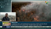 Bolivia en emergencia nacional por incendios