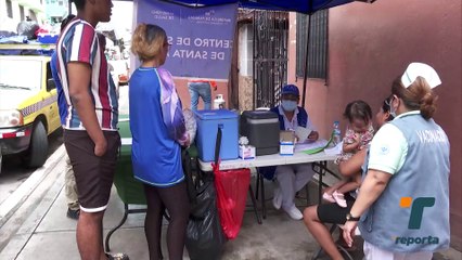 Realizan barrido en Santa Ana para inmunizar a menores de 5 años