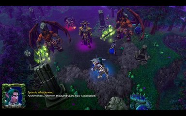 archimonde all dialogue/cutscenes warcraft 3 reforged