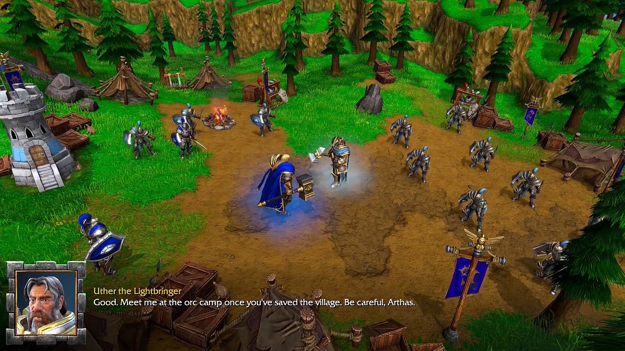 arthas menethil all dialogue/cutscenes warcraft 3 reforged