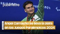 Ángel Camacho, un gigante en la piscina se cuelga su tercera medalla en los Juegos Paralímpicos 2024