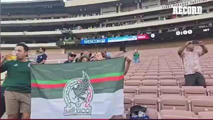 Afición mexicana 'abandona' al Tricolor en el duelo ante Nueva Zelanda