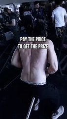 Back exercise motivation T-Bar