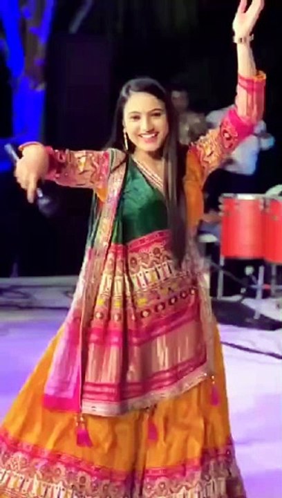 Village girl dancing