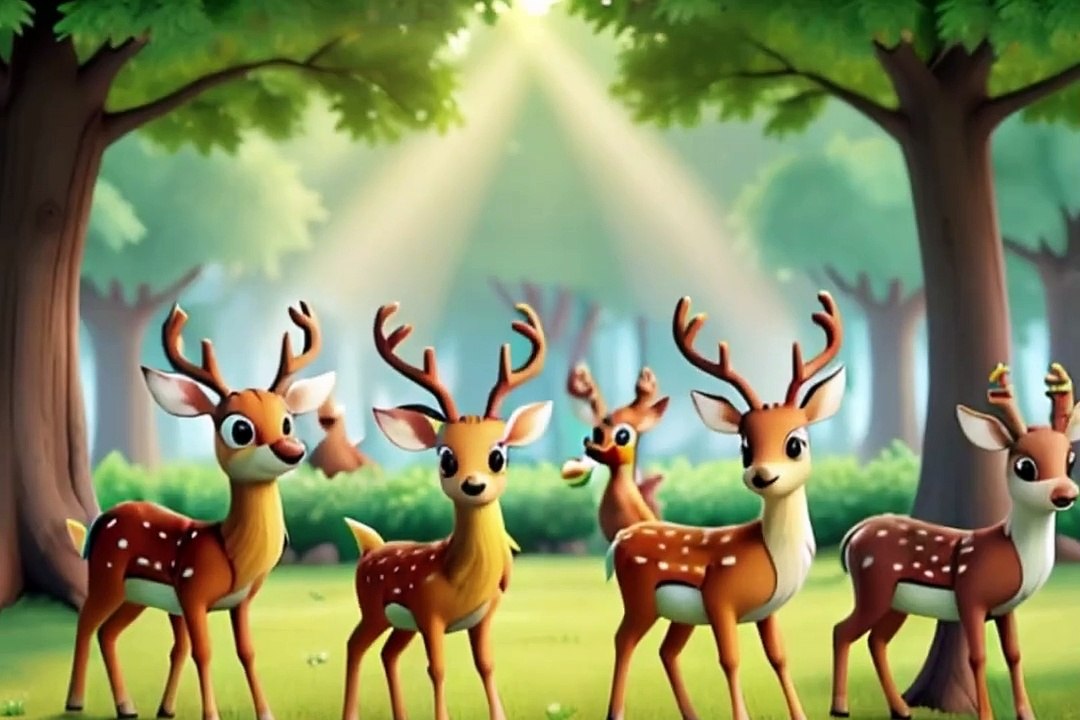 little world_kids songs_nursery rhymes_little world_little babies_little angel Dance of the Deer