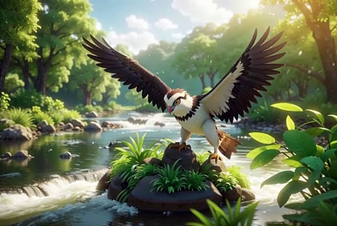 Osprey's Flight KidsMusic_kidssongs_nursery rhymes_kids story time_DancingAnimals_CreativePlaytime