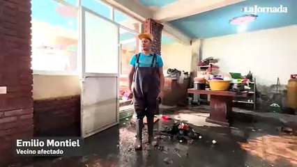 Desolación y tristeza a 36 días de la inundación en Chalco