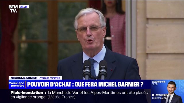 Régulation des prix, énergie, inflation... Que fera Michel Barnier en termes de pouvoir d'achat