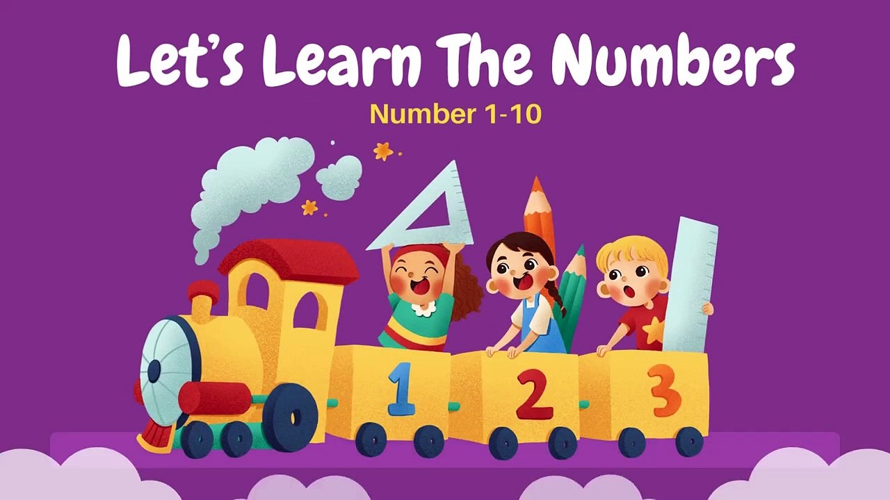 Learn Numbers 1 to 10 _ Fun & Educational Counting Video for Kids_HD