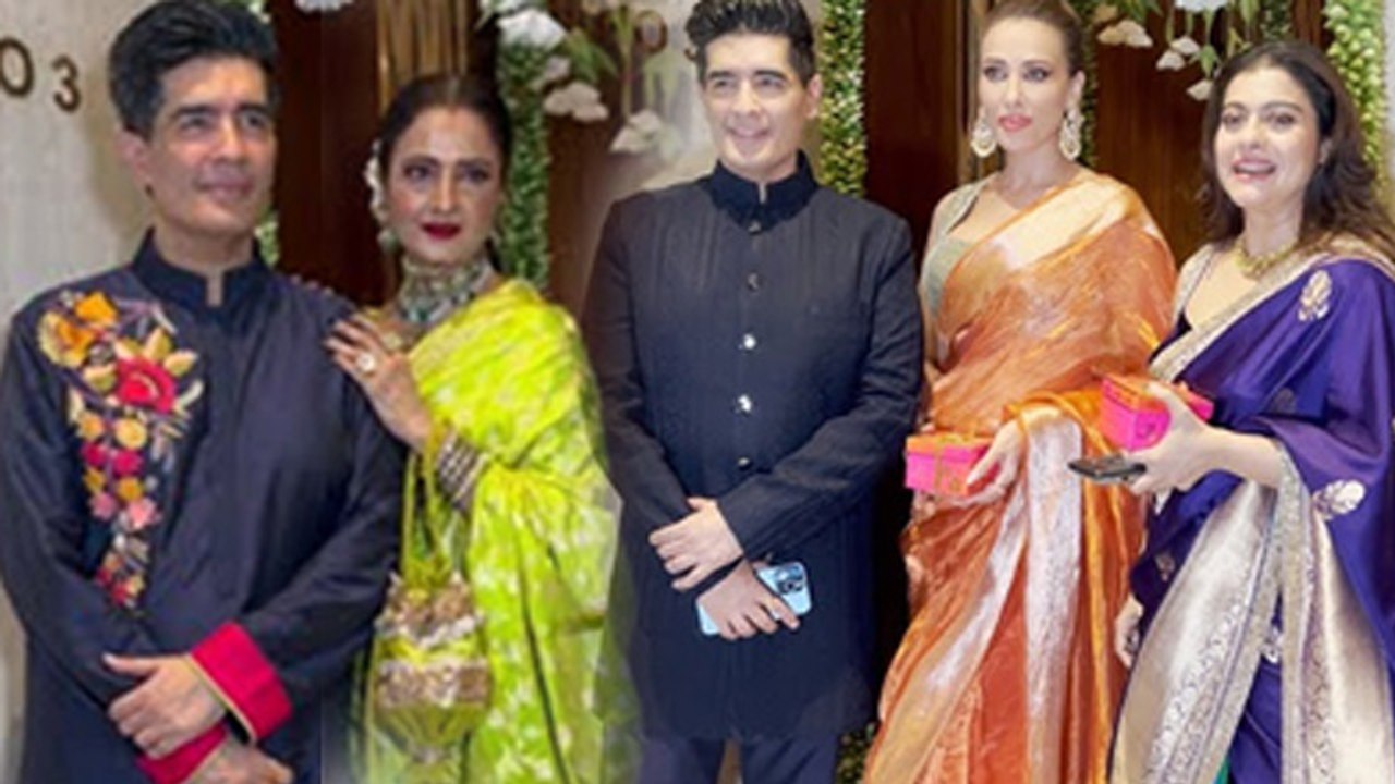 Ganesh Chaturthi 2024: Bollywood Celebs At Manish Malhotra House For Ganpati Darshan, Full Video