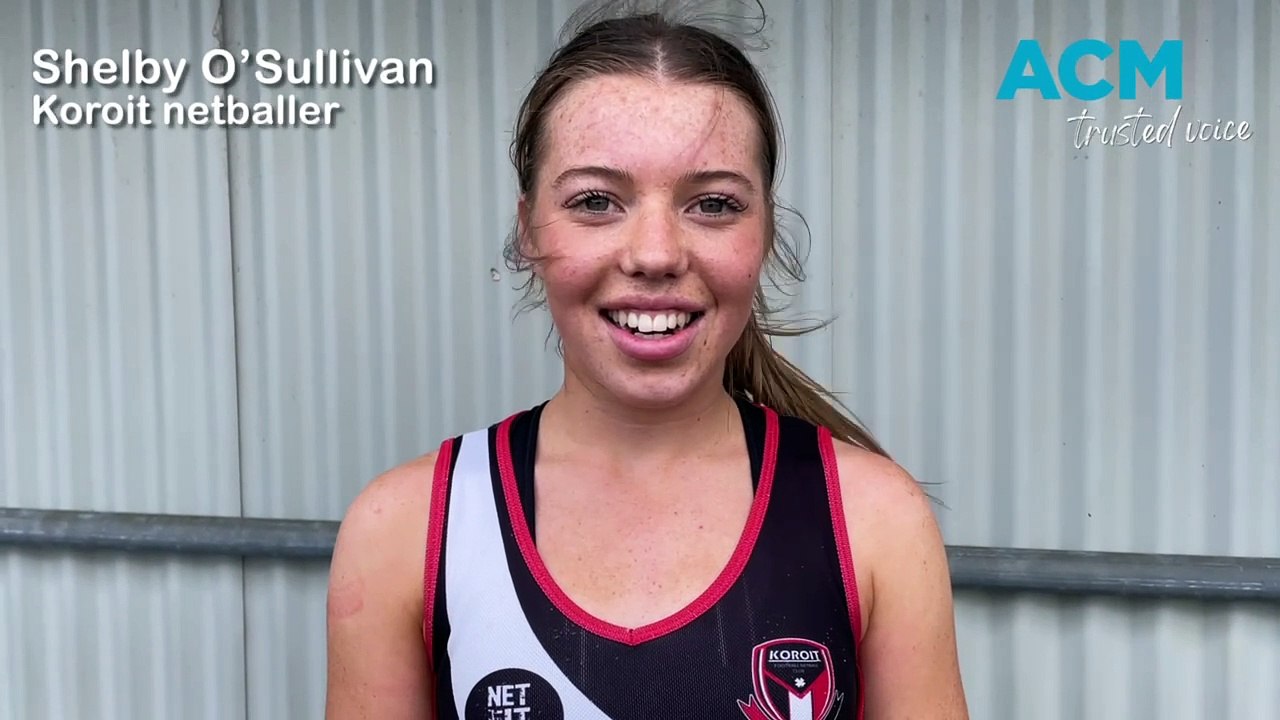 Netball: Koroit's Shelby O'Sullivan, 2024 HFNL first semi-final