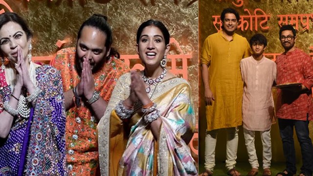 Ganesh Chaturthi 2024: Salman, Aamir Khan, Shraddha Kapoor & Other Celebs At Ambani House Antilia