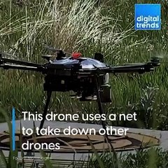 A Drone That Hunts Other Drones #shorts #shortvideo #video #virals #videoviral #innovationhub