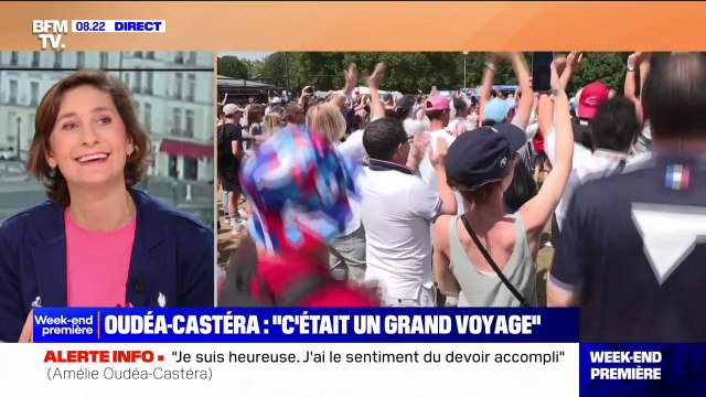 Jeux paralympiques: Il y a une mise en lumière des para sports, de nos athlètes , estime Amélie Oudéa-Castéra (ministre démissionnaire des Sports)