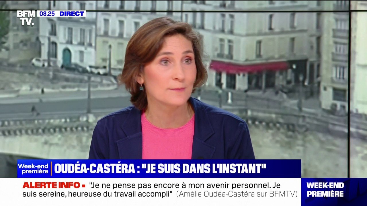 Formation du gouvernement de Michel Barnier: "Je ne réclame rien, je ne demande rien", assure Amélie Oudéa-Castéra