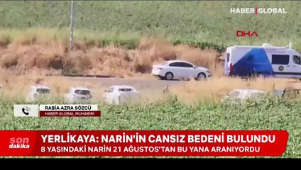 Bakan Yerlikaya: Narin'in cansız bedeni bulundu