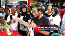 Kala Warga Tamansari Sambut Pramono-Rano dengan Nyanyian Si Doel Anak Sekolah saat Berkunjung