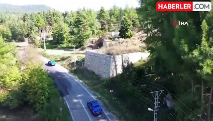 Dron tespit etti, jandarma yakaladı