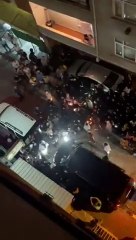 Cübbeli Ahmet Hoca'ya yumruklu saldırı ait görüntüler