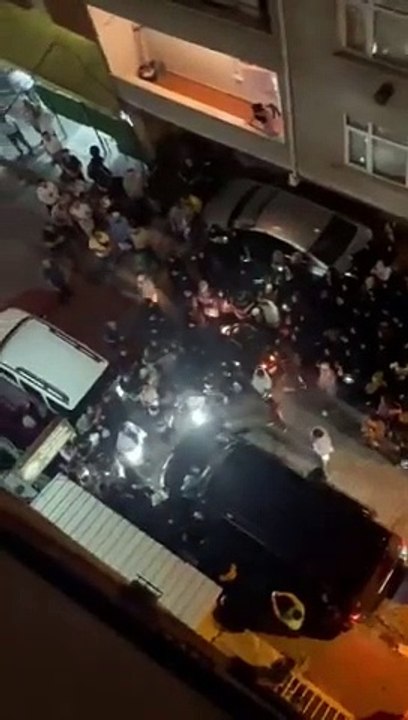 Cübbeli Ahmet Hoca'ya yumruklu saldırı ait görüntüler