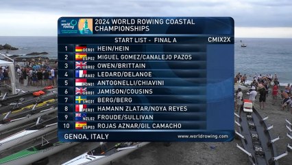 2024 World Rowing Coastal Championships - Coastal Mixed Double Sculls - Final A