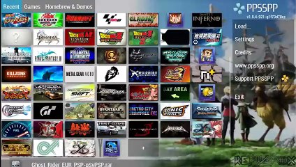 Final Fantasy III 3D PSP Remake - Gameplay on PPSSPP