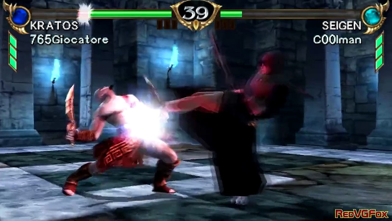Kratos (God Of War) - Soul Calibur; Broken Destiny [PPSSPP]