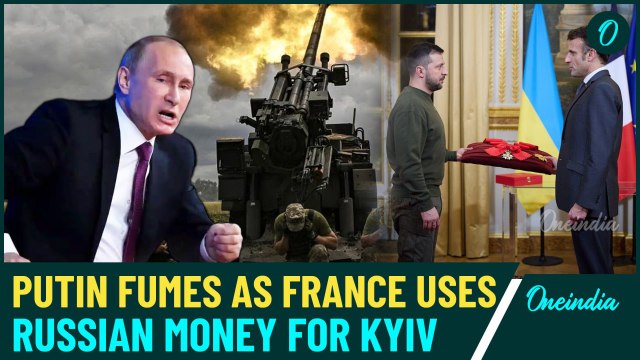 Ukraine War: Macron Funnels Frozen Russian Assets to Arm Ukraine, Moscow ‘Up in Arms’