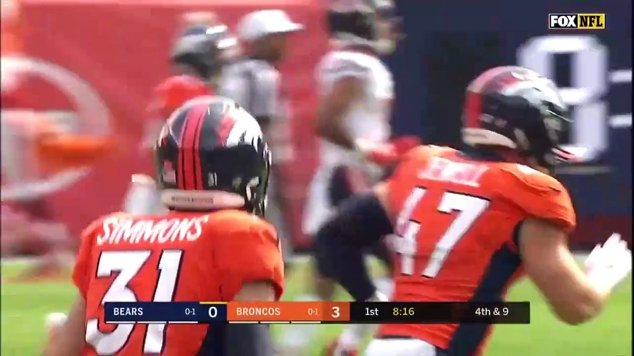NFL 2019/20 Week 02 - Bears @ Broncos - Highlights