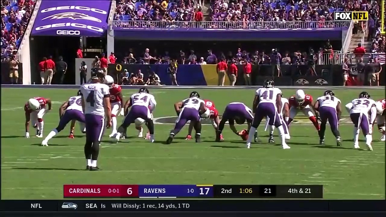 NFL 2019/20 Week 02 - Cardinals @ Ravens - CG