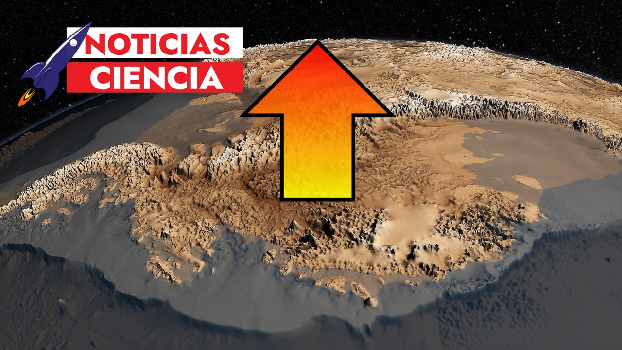 ESTE CONTINENTE SE ESTÁ ALZANDO ⬆️ a un ritmo que sorprende a los científicos