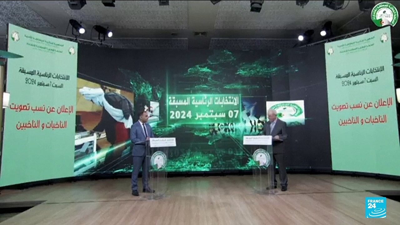 Algeria sees low voter turnout in presidential election
