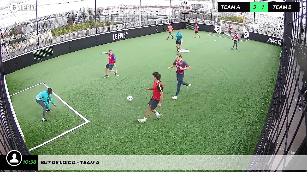 But de Loïc D - Team A