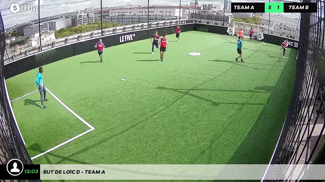 But de Loïc D - Team A