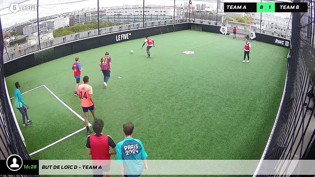 But de Loïc D - Team A