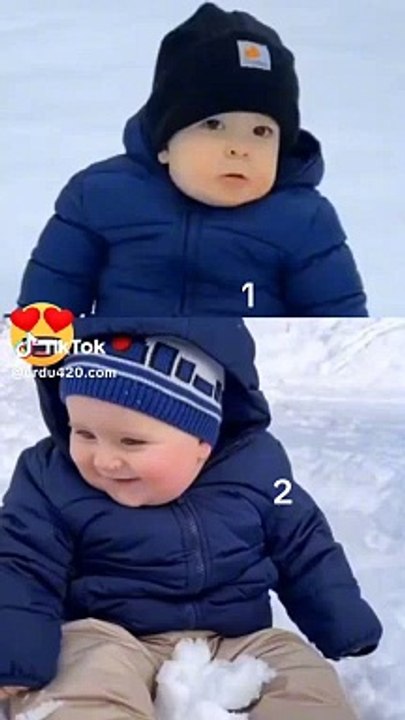 kids enjoy snow