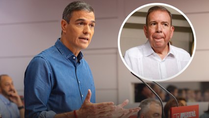 Sánchez afirma que Edmundo González es "un héroe" al que España "no va a abandonar"