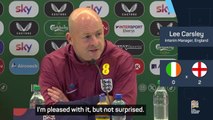 Rice and Grealish dealt with hostile Ireland atmosphere well - Carsley