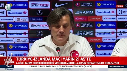 Vincenzo Montella: Milli duyguları en iyi şekilde yaşıyorum
