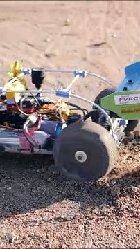 Driving an RC Car with a real steering wheel ! #foryou #foryoupage