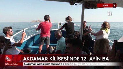 Akdamar Adası'nda Ermeni ayini yapıldı