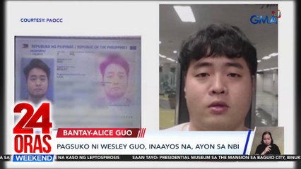 24 Oras Weekend Part 1 - Alice Guo may posas at bulletproof vest sa Lunes; Kamukha ni Alice; atbp.