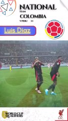 LFC Luis Diaz Goal Peru 1-1 Colombia