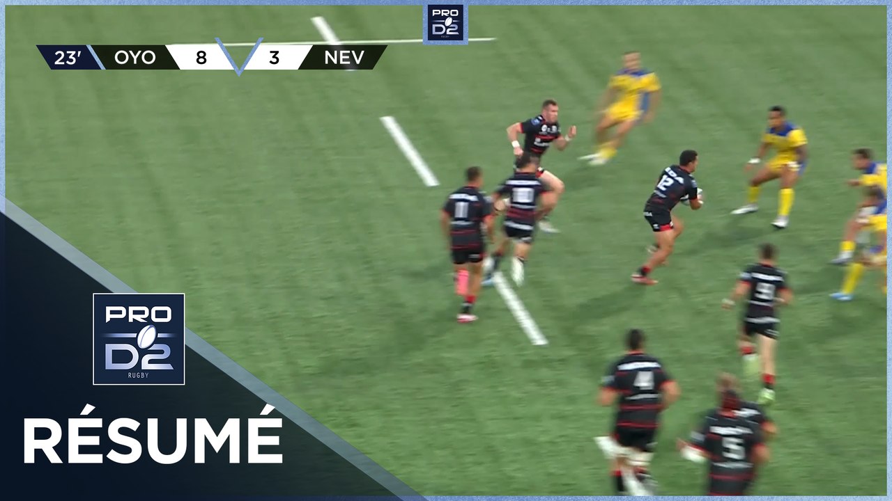 PRO D2 Saison 2024-2025 J02 - Résumé Oyonnax Rugby - USON Nevers
