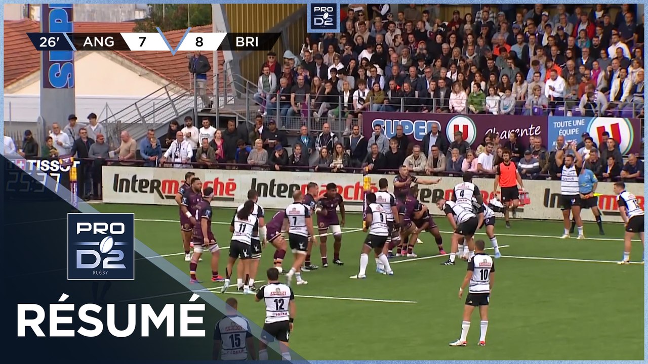 PRO D2 Saison 2024-2025 J02 - Résumé Soyaux-Angouleme XV - CA Brive